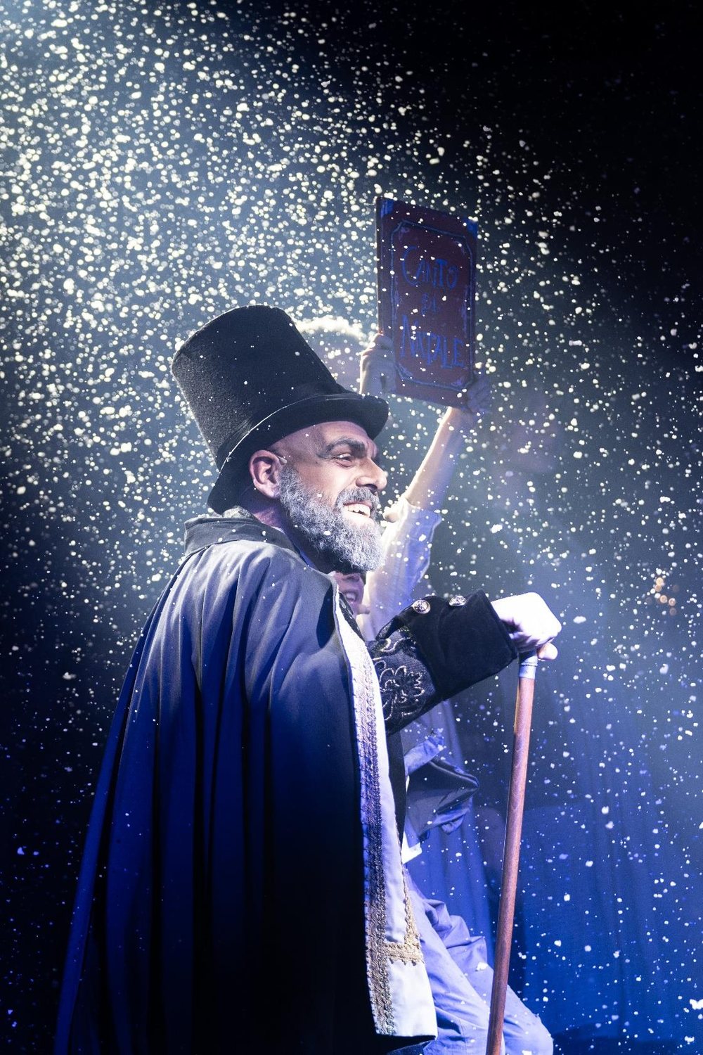 Ebenezer Scrooge sotto la neve